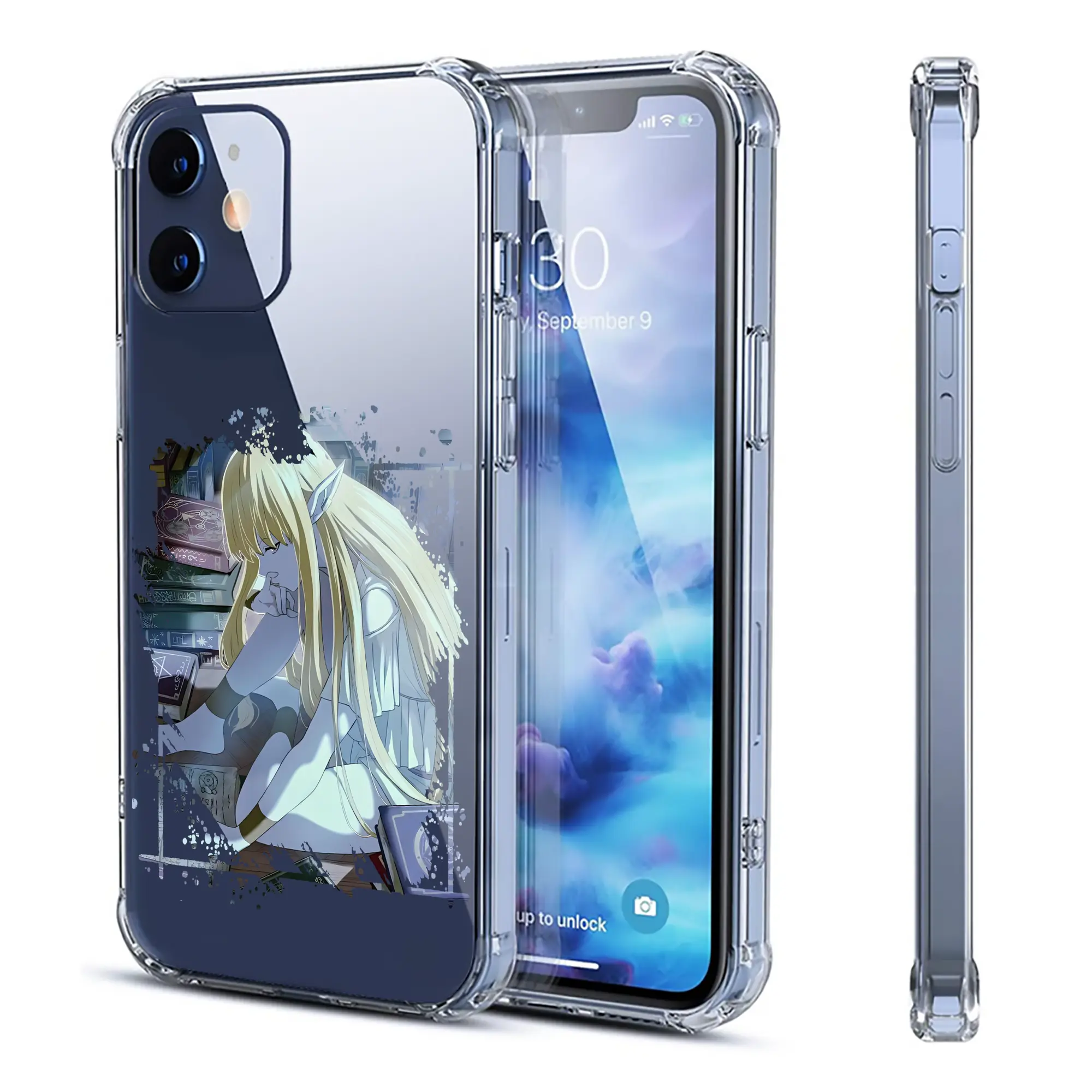 葬送のフリーレン（Frieren） グッズ,ゼーリエ（Serie） - IPhone 12シリーズ対応 ・ 透明スマホケース ・ クリアソフトケース ・ TPU素材 ・ 耐衝撃 ・ 高密着 ・ 防汚 防指紋 ・ 簡単着脱